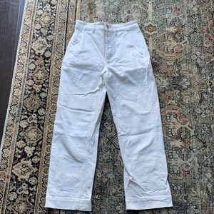 Everlane straight-leg pant size 2 in Bone